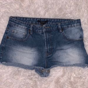 High wasted booty shorts